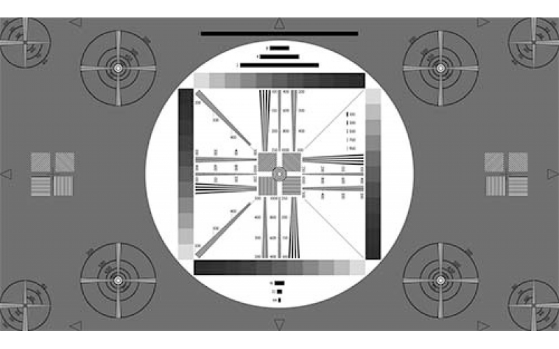 TE117-Q 1K線對(duì)每像高HDTV通用綜合分辨率Chart圖